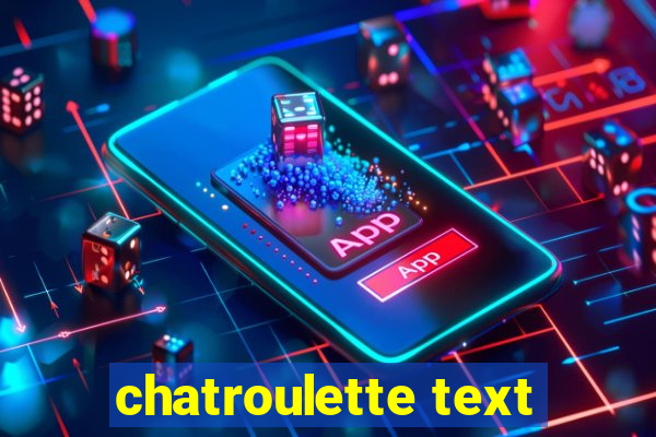 chatroulette text